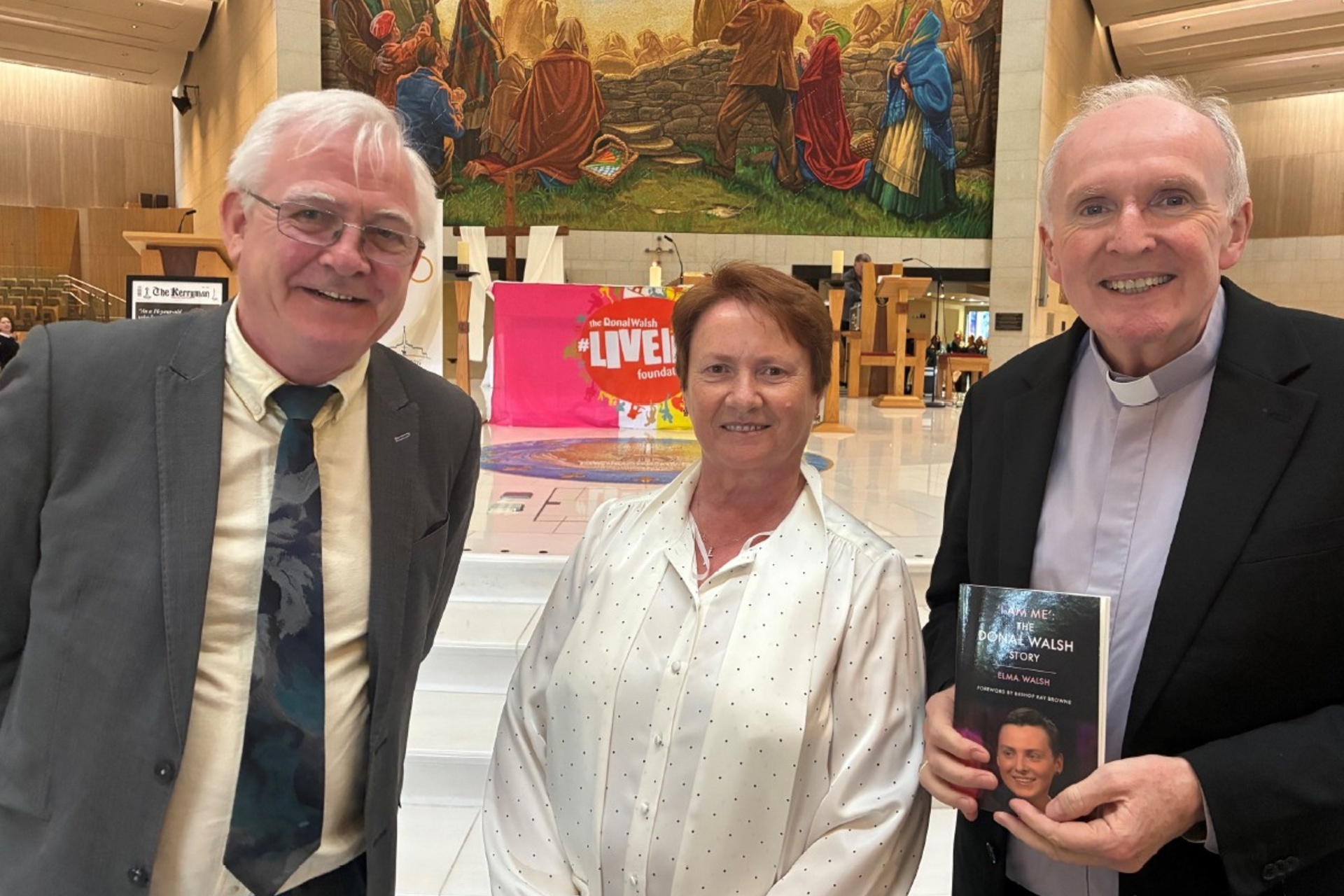 Bishop Leahy tells young people that peace will be found within themselves and not social media