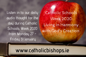 New audio and Resources for Wednesday of Catholic Schools Week 2020