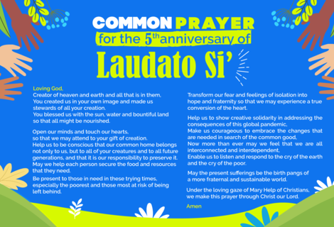 Common Prayer for the 5th Anniversary of Laudato Si'