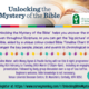 Unlocking the Mystery of the Bible