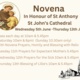 NOVENA In Honour of St Anthony