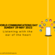 Resources for World Communications Day 2022