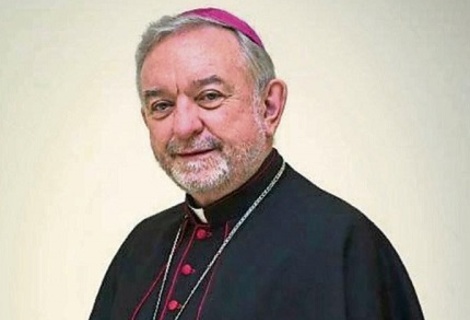 Bishop Brendan in Conversation with Archbishop Kieran O'Reilly.