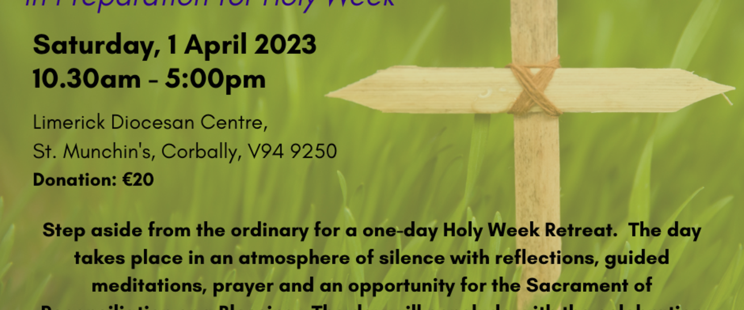Desert Day: Time Apart with God in Preparation for Holy Week